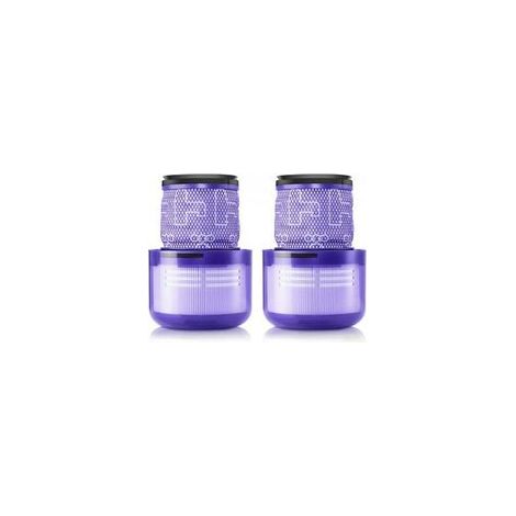 Post-filtre compatible avec l'aspirateur balai sans fil Dyson V11 SV14 Animal Absolute Torque Drive, 2 filtres Hepa de rechange (1/3)