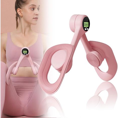 Pelvis Appareil d'entraînement du plancher pelvien pour femmes Appareil d'entraînement Kegel, pour les muscles des cuisses, avec comptoir d'affichage