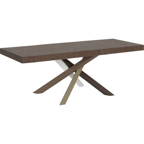 Table extensible 90x160/264 cm Volantis Premium structure noyer 4/C