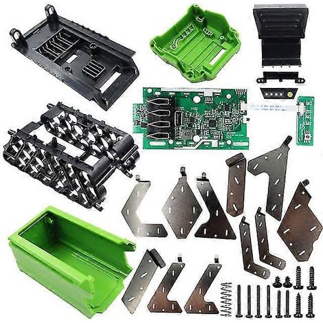 Boîtier en plastique pour batterie 20X18650, circuit imprimé de protection de charge, carte PCB G40B6 pour tondeuse à gazon Greenworks 40 V (1/5)
