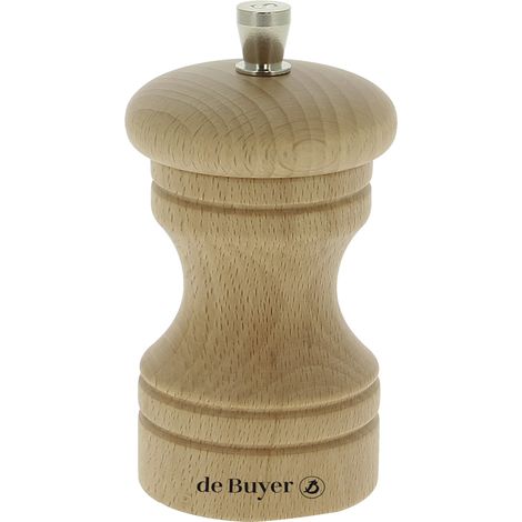 De Buyer - Moulin à sel Paso 10 cm naturel en bois