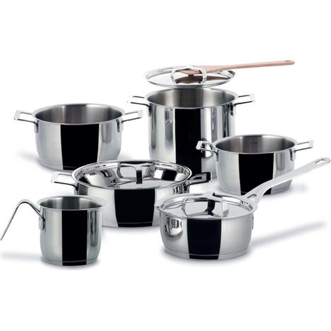 POTS&PANS, Set di 9 Pentole, Alessi (1/3)