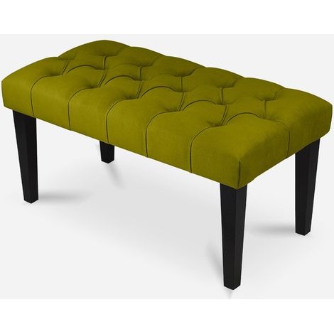 Banquette, bout de lit olive 80x40x40 cm
