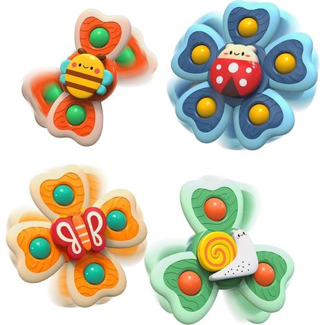 Babybadespielzeug, 7-teilig, lustige Spritztiere, Wasserspiele, Poolspielzeug, Babyspielzeug, Duschspielzeug für Jungen und Mädchen, Wasserstrahlspielzeug für Babys und Kinder im Alter von 1, 2 und 3 