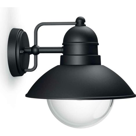 Lampe murale - PHILIPS - Hoverfly - Noir - IP44