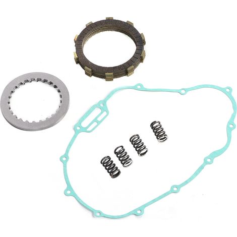 Les disques de friction d'embrayage, les ressorts et les rondelles 11394-HM3-670 conviennent aux Honda Sportrax 300, TRX300EX et TRX300X 2x4. (1/5)