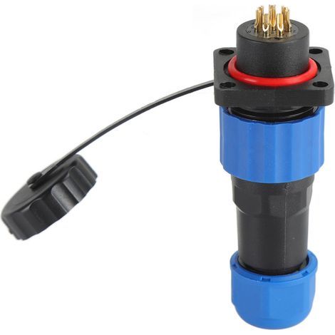 IP68 wasserdichter quadratischer Stromanschluss für die Luftfahrt, SP168-poliger Industrie-Terminaladapter (250 V 5 A) (1/5)