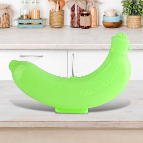 Niedliche Bananen-Schutzbox in 3 Farben, Lunchbox, Aufbewahrungsbox, neu (1/4)