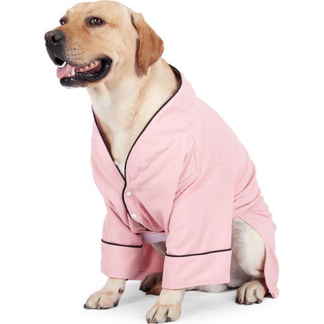 Peignoir de bain pour chien, pyjama, Robes de séchage pour animaux de compagnie, vêtements de nuit pour petits, moyens et grands chiens (1/5)
