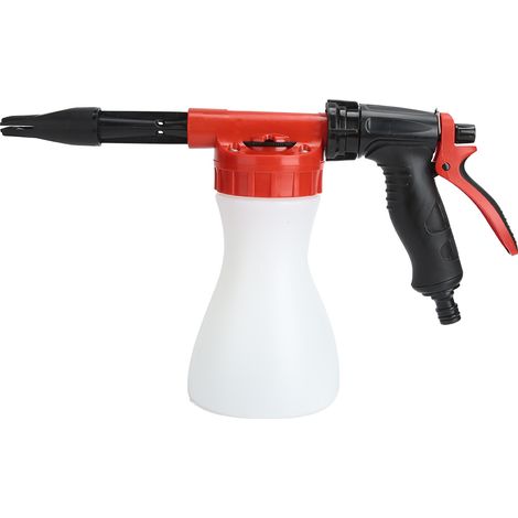 Pulvérisateur à mousse portable Pulvérisateur de jardin en plastique résistant Buse fine ergonomique pour voiture et plantes (1/5)