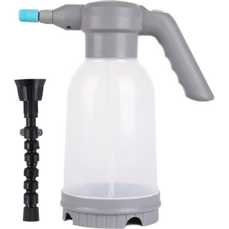Flacon pulvérisateur électrique, 2.5L Automatique Plante arrosoir , Jardin pulvérisateur Bouteille, Jardin arrosoir Machine, électrique brumisateur, Jardin pulvérisateur Outil (Transparent épaissi) (1/4)