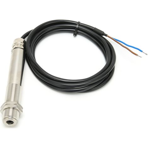Sonde de température en ligne, thermomètre infrarouge fixe, câble de 1,5 mètre, sortie 24 V CC 420 mA (20 °C à 400 °C) (1/5)