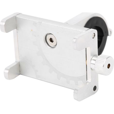 Support de téléphone portable pour vélo, fixation pour guidon en alliage d'aluminium, sable (1/5)
