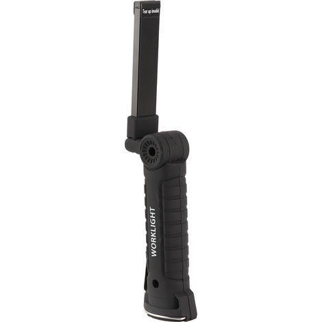 Lampe de travail LED rechargeable puissante, torche d'inspection pour réparations et urgences, éclairage blanc intense.