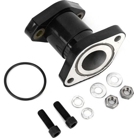 Adattatore collettore di aspirazione carburatore 3HN-13586-01-00 compatibile con Yamaha Big Bear 350 1987-1998 - Crezuo