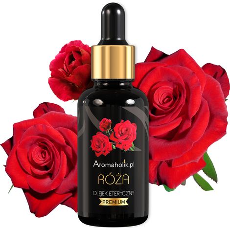 Ätherisches Rosenöl 30 ml, natürlich, biologisch, Aromaholik, für Kerzen und Diffusoren