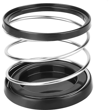 Lot de 2 porte-gobelets multifonctions pour voiture, porte-gobelet, porte-bouteille, porte-canettes (argent)