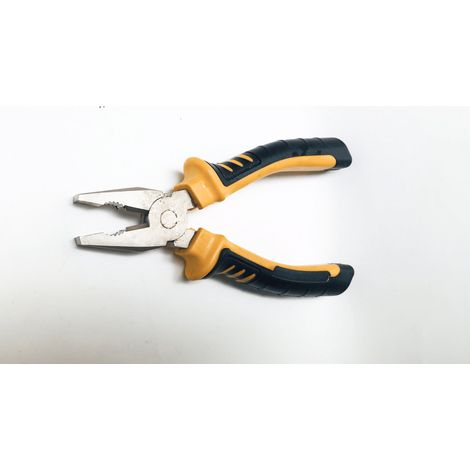 PINZA PINZE UNIVERSALE ELETTRICISTA LAVORO ISOLATA BECCHI ACCIAIO 170 MM 892 BA