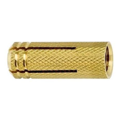 Taco de latón me m4 ø5 x 16 mm, caja 100 uds (1/4)
