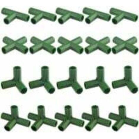 Garden frame connectors Greenhouse/plant fixing 20pcs resistant, 11mm Gardeners, greenhouse owners (1/4)