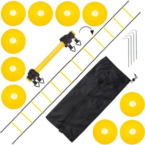 Kit d'entraînement football – Équipement complet – Améliore compétences et technique – Accessoires de sport
