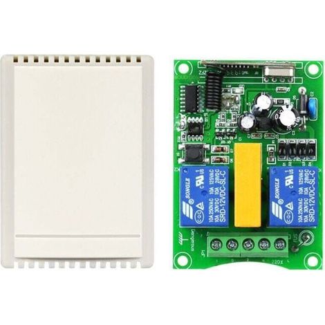 Interruttore di controllo remoto wireless 220V per serranda avvolgibile con motore, interruttore di controllo remoto/pannello di controllo bidirezionale (1/3)