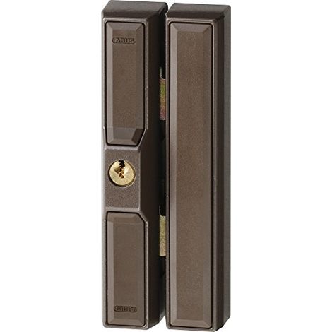 Abus Fts88 Serratura con Blocco, Blocco per Finestre con Doppio Chiavistello Ad Incastro, Serratura Multipla, Livello di Sicurezza: 9, 10754, Marrone (1/3)