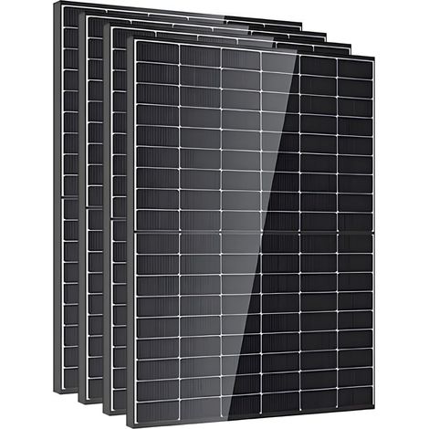Lot de 4 Panneaux solaires 500Wc DMEGC Bifacial - Bi-verre