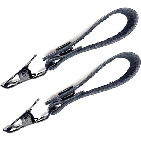 Feuerwehrhandschuhe Clip 2 Stück mit Pu Leder and Eisen