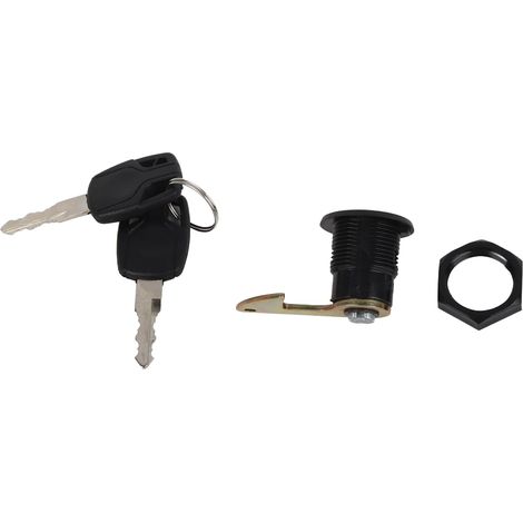 Antivol universel pour coffre arrière de scooter et moto – Antivol de rangement arrière étanche en aluminium et plastique pour motos électriques, installation facile (1/5)