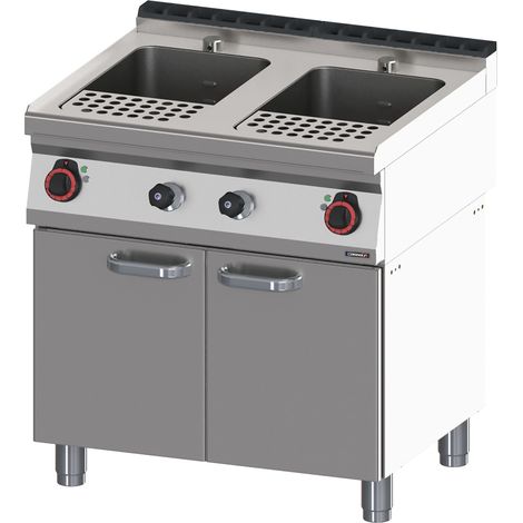 Cuiseur à pâtes professionnel - Double 23L - 80cm - 12000W - Casselin