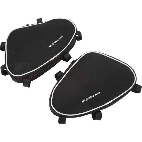 Kit de réparation de barres de protection de cadre de moto (2 pièces) pour Suzuki V-Strom DL650 DL1000 (1/5)