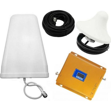 Kit ripetitore amplificatore booster segnale antenna GSM 3G universale