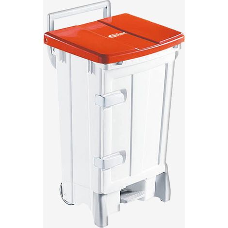 Collecteur à Pédale 90 L + Porte avec Couvercle - Gilac