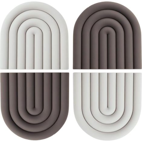 Dessous de Plat Silicone, Maniques Silicone, Dessous de Plats, Protecteurs PoêLes, RéSistance Chaleur, Protection AntidéRapante, Dessous de Verre Bols décoration (1/5)