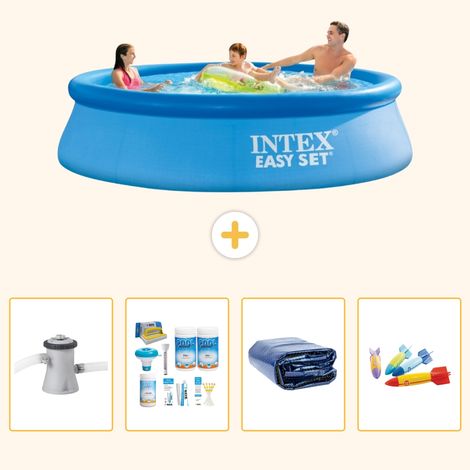 Intex Piscine Easy Set Ronde - 305x76 cm - 5-pièces S282 (1/5)
