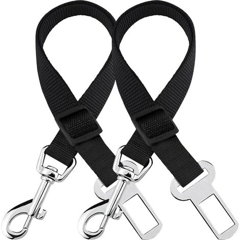 2 et sécurisé réglable pour Chien et Chat Ceintures de sécurité (49.8 cm à 80 cm) par-LIAIKI (1/5)