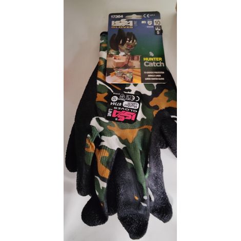 So.di.fer gants latex et nylon taille 10 camouflage - f79081