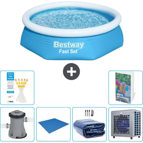 Bestway Piscina Bestway Fast Set Rotonda - 244x61 cm - 7-pezzi S278 (1/5)