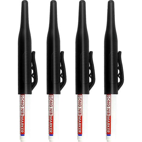 Marqueur de trou long et profond, marqueurs métalliques pour acier noir (1/5)