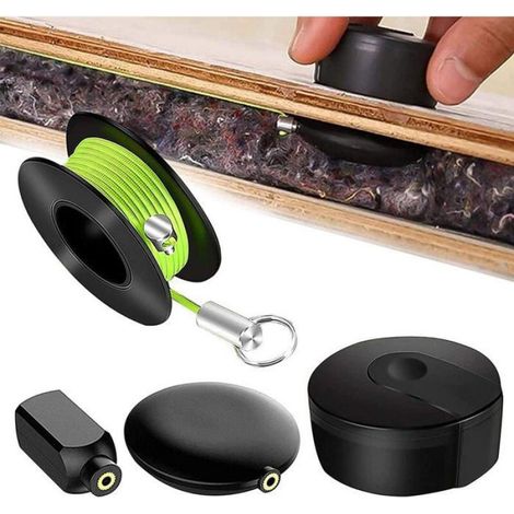 Extracteur de fil magnétique, ensemble de 4 outils avec fils magnétiques et cordes en nylon pour pêche et câblage Odipie (1/5)
