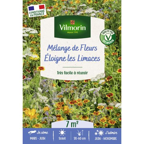 Eloigne les Limaces - 7 m² - Mélange de fleurs Vilmorin (1/3)