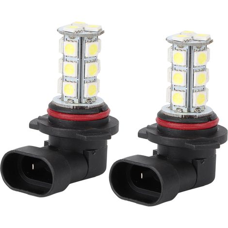 2x HID Blanc HB3 9005 18SMD 5050 LED Ampoule Voiture Feux de Jour Anti-Brouillard Éclairage 12V (1/5)