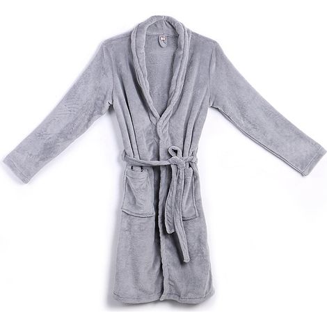 1 Peignoir homme, manches longues, matelassé, hiver, maison, loisir, chaud (1/5)