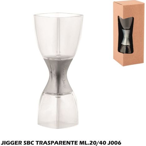 THE BARS Jigger SBC Trsp ML 20/40-j006