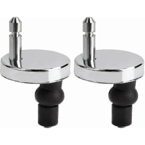 Kit de fixation universel pour abattant de WC - Compatible avec la plupart des abattants de WC standard à descente automatique - Installation facile (1/5)