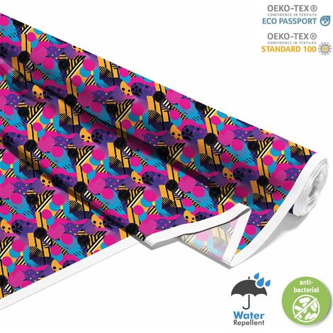 TESSUTI DECORATIVI PER ESTERNI OXFORD - Motivo geometrico I DX3302 (1/5)