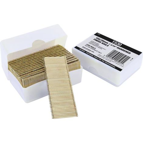 Premium Tacwise 15-Gauge Hardened Finish Nails – 30mm Length, Pack of 1500 (Model TAC1530)