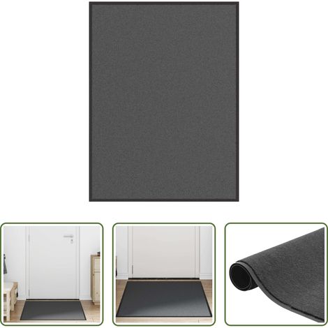 Türmatte -  Fußmatte Anthrazit 90x120 cm (1/5)