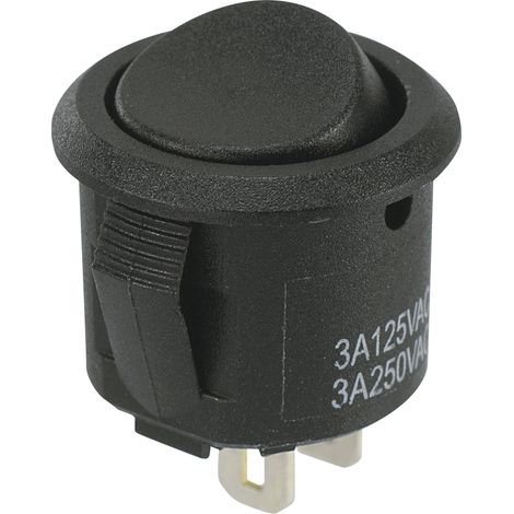 TRU COMPONENTS 1588033 Interrupteur à bascule TC-R13-297A-05 250 V/AC 3 A 1 x Off/On à accrochage 1
